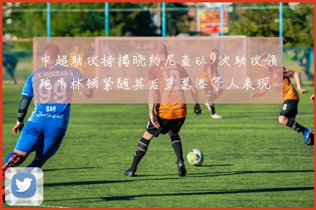 中超助攻榜揭晓约尼查以9次助攻领跑韦林顿紧随其后罗慕洛等人表现不俗