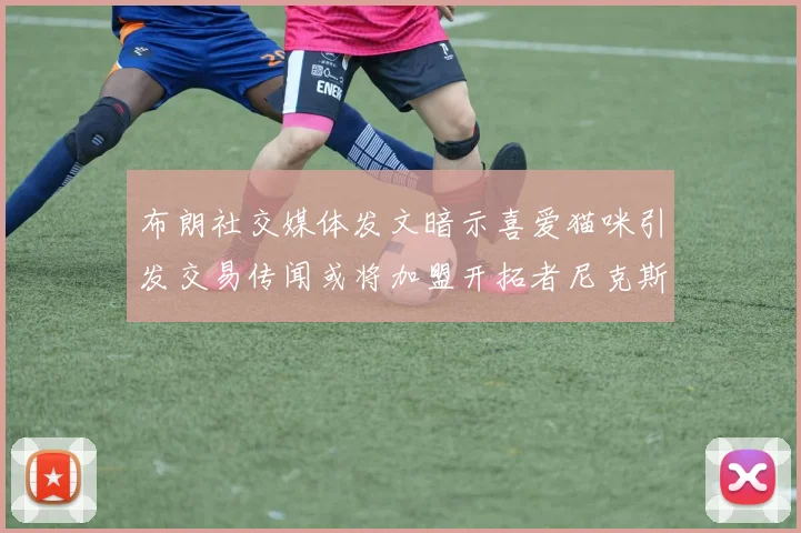 布朗社交媒体发文暗示喜爱猫咪引发交易传闻或将加盟开拓者尼克斯雷霆湖人
